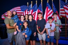 September 11, 2024 — Staten Island, NY —
Governor Kathy Hochul delivers remarks at the Staten Island 9/11 Memorial Ceremony. (Susan Watts/Office of Governor Kathy Hochul)