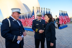 September 11, 2024 — Staten Island, NY —
Governor Kathy Hochul delivers remarks at the Staten Island 9/11 Memorial Ceremony. (Susan Watts/Office of Governor Kathy Hochul)