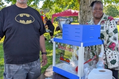 Batman-indulges-in-free-Snowcones-giveaway