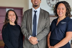 Mona Lisa Fermin-Fennell, Project Rise Coordinator meets with Commissioner Rosado staff to discuss Project Rise resources & Sustainability