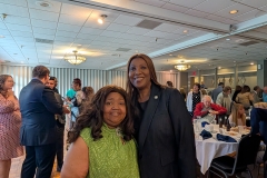 Michelle-Laguerre-an-Utica-transplant-shares-a.laugh-with-her-former-Bklyn.Councilperson-from.35-Council-district-in-Bklyn-before-becoming-Attorney-General