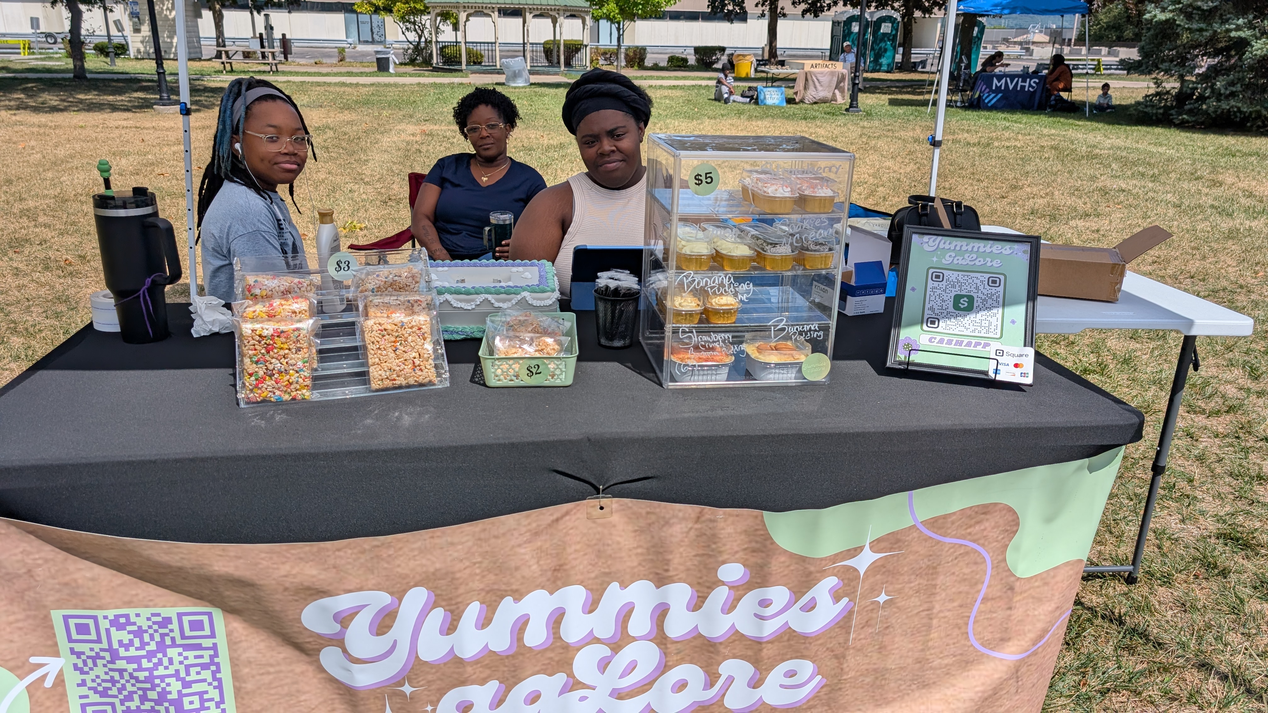 Delectable treats on display